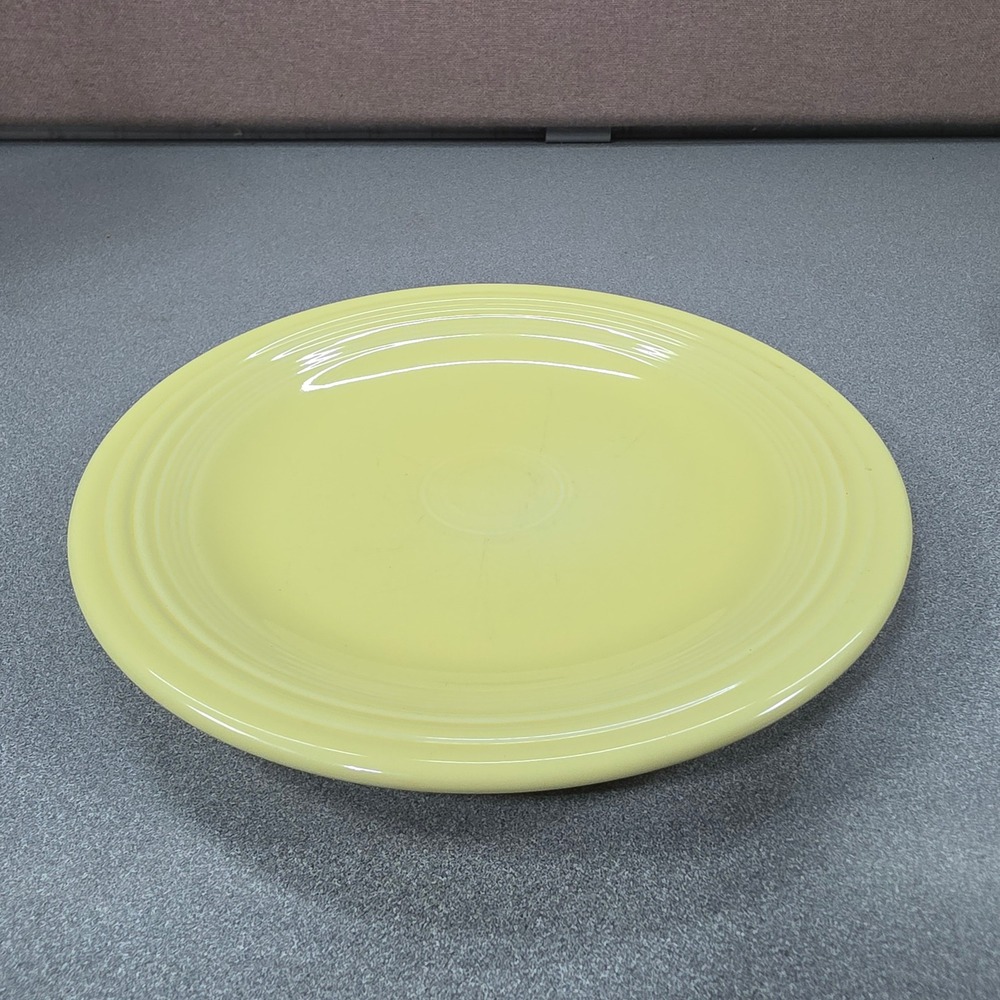 Fiestaware Dinner Plate 10.5in Yellow Good Homer Laughlin Lead Free USA